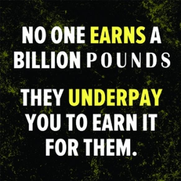 No one Earns A Billion Pounds